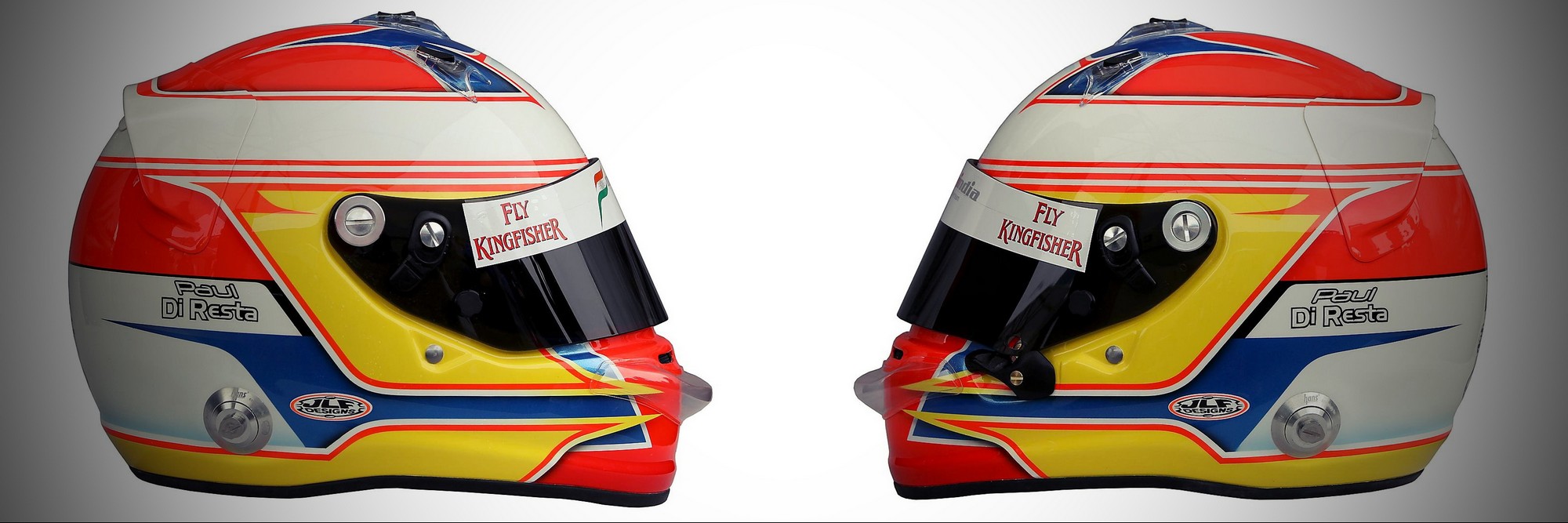 Шлем Пола ди Ресты на сезон 2011 года | 2011 helmet of Paul di Resta