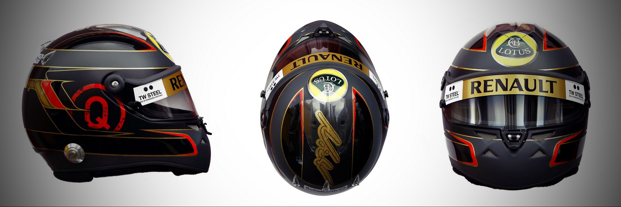 Шлем Ника Хайдфельда на сезон 2011 года | 2011 helmet of Nick Heidfeld