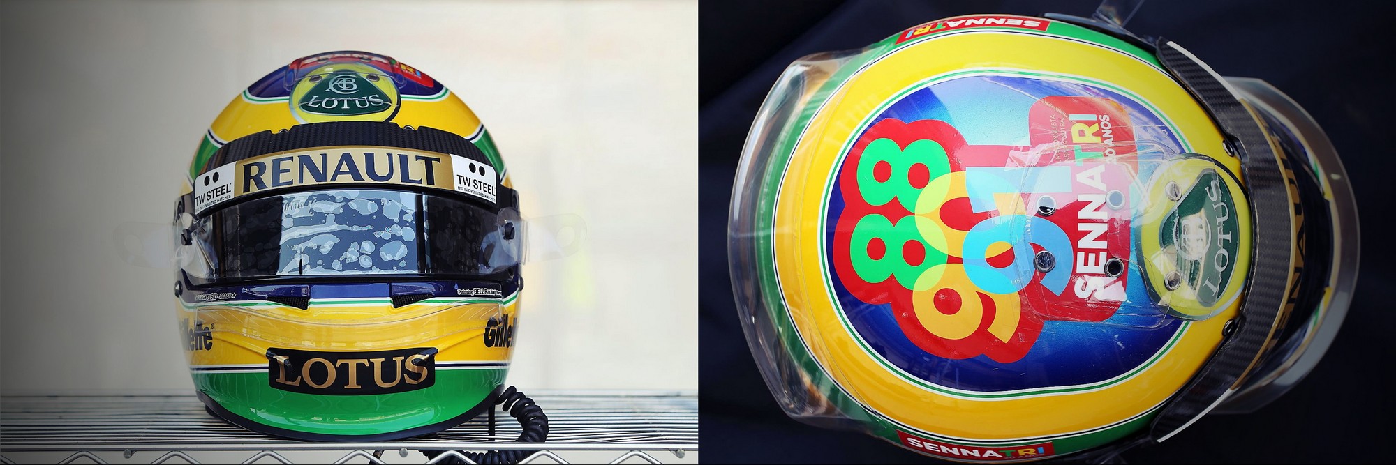 Шлем Бруно Сенны на Гран-При Кореи 2011 года | 2011 Korean Grand Prix helmet of Bruno Senna
