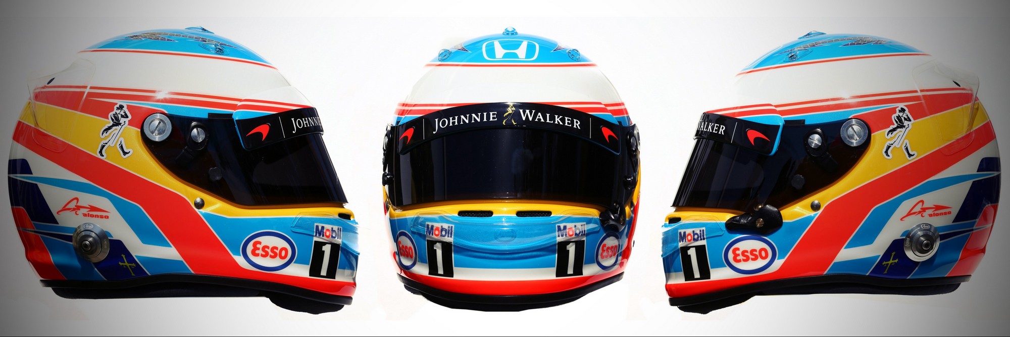 Шлем Фернандо Алонсо на сезон 2016 года | 2016 helmet of Fernando Alonso
