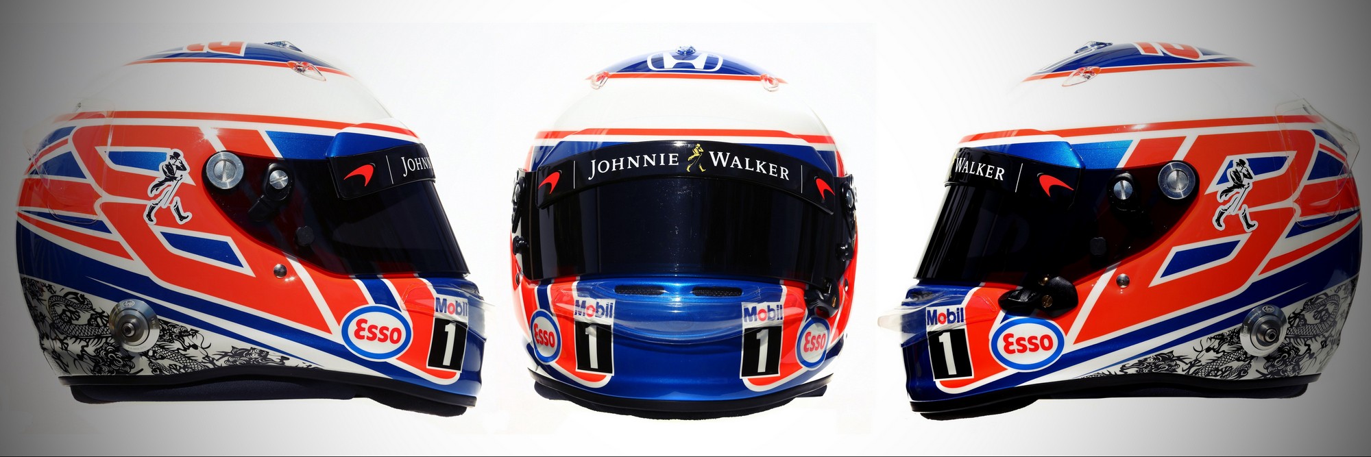 Шлем Дженсона Баттона на сезон 2016 года | 2016 helmet of Jenson Button