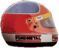 шлем Пьеркарло Гиндзани | helmet of Piercarlo Ghinzani