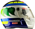 шлем Стефана Йоханссона | helmet of Stefan Johansson