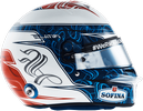 шлем Николя Латифи | helmet of Nicholas Latifi