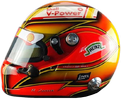 шлем Рикардо Зонты | helmet of Ricardo Zonta