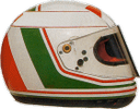 шлем Андреа де Чезариса | helmet of Andrea de Cesaris