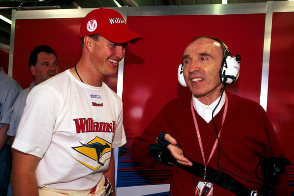 Ральф Шумахер и сэр Фрэнк Уильямс, 1999 год Winfield Williams | Ralf Schumacher and sir Frank Williams of 1999 Winfield Williams
