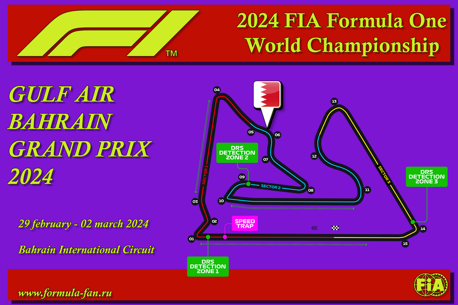 Гонка Гран-При Бахрейна 2024