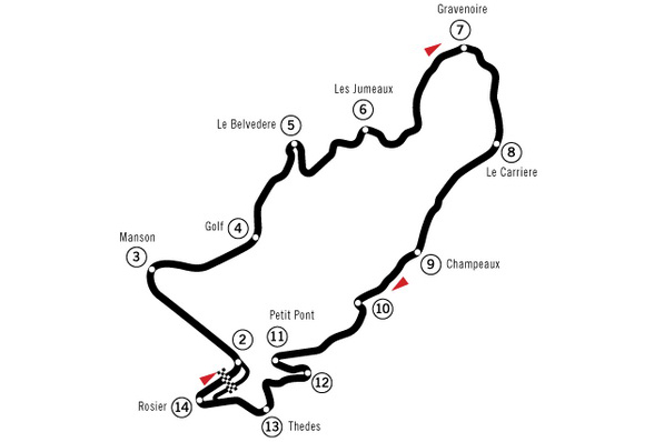 Charade Circuit (Circuit Clermont-Ferrand) | Клермон-Ферран