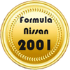 2001 gold Formula Nissan | 2001 золото Формула Ниссан