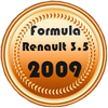 2009 bronze Formula Renault 3.5 | 2009 бронза Формула Рено 3.5