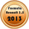 2013 bronze Formula Renault 3.5 | 2013 бронза Формула Рено 3.5