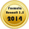 2014 gold Formula Renault 3.5 | 2014 золото Формула Рено 3.5