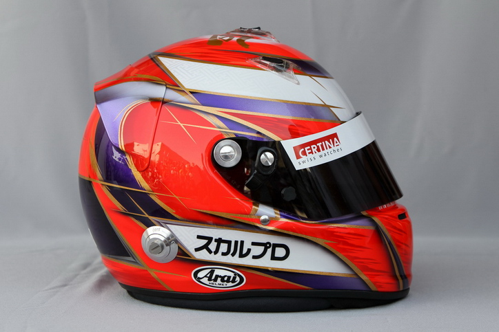 Шлем Камуи Кобаяси в сезоне 2010 | Kamui Kobayashi 2010 helmet