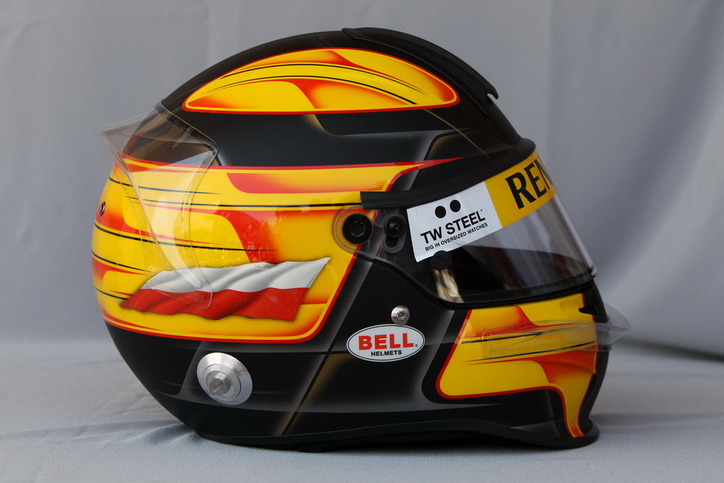 Шлем Роберта Кубицы в сезоне 2010 | Robert Kubica 2010 helmet
