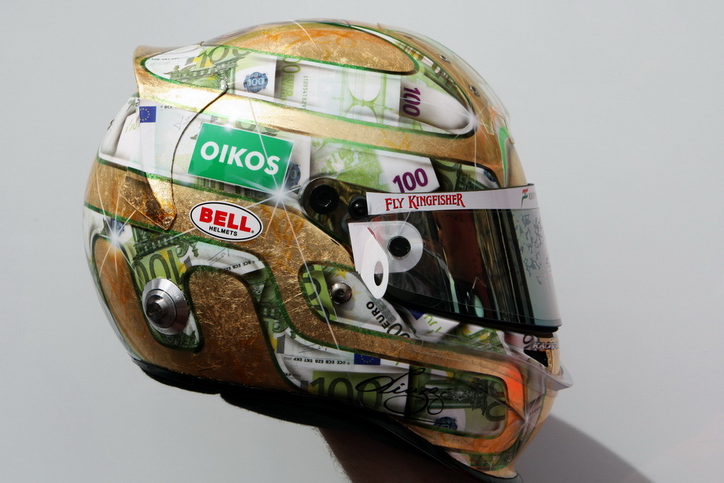 Шлем Витантонио Лиуцци в сезоне 2010 | Vitantonio Liuzzi 2010 helmet