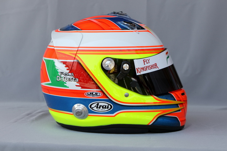 Шлем Пола ди Ресты в сезоне 2010 | Paul di Resta 2010 helmet