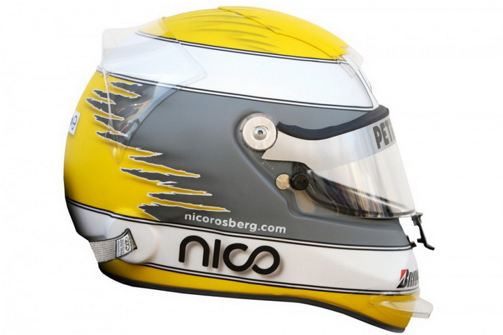 Шлем Нико Росберга в сезоне 2010 | Nico Rosberg 2010 helmet