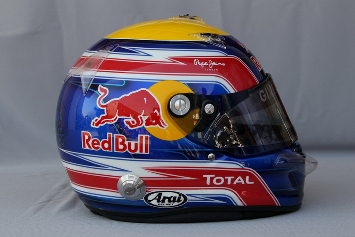 Шлем Марка Уэббера в сезоне 2010 | Mark Webber 2010 helmet