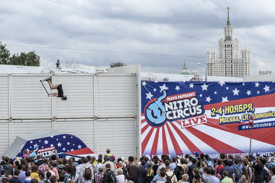 Nitro Circus Live на Moscow City Racing 2013