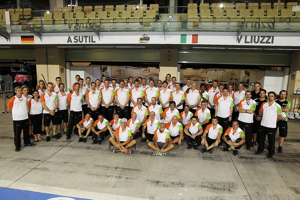 Force India F1 Team в сезоне 2010