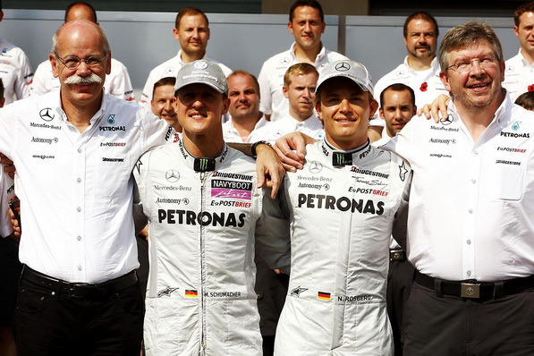 Mercedes GP Petronas F1 Team в сезоне 2010