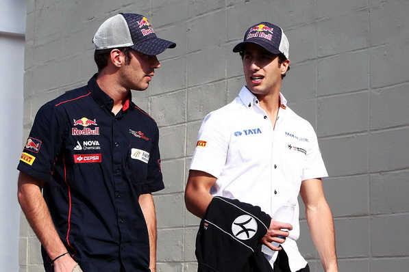 Риккардо и Вернь поедут в Toro Rosso в 2012 году