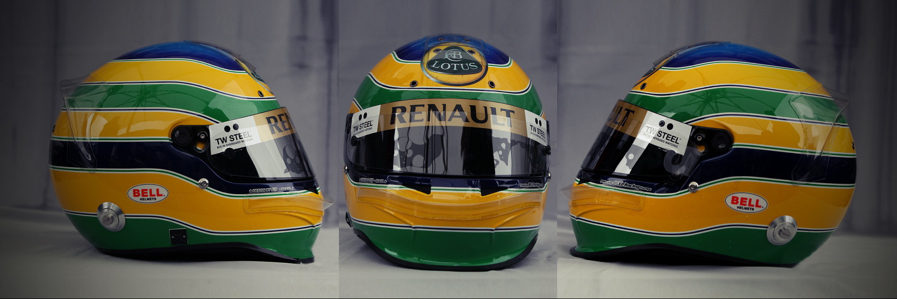 Шлем Бруно Сенны на сезон 2011 года | 2011 helmet of Bruno Senna