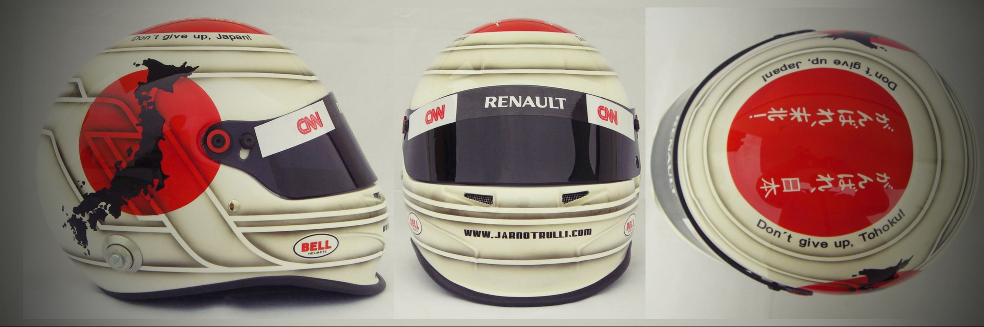 Шлем Ярно Трулли на Гран-При Австралии 2011 года | 2011 Australian Grand Prix helmet of Jarno Trulli