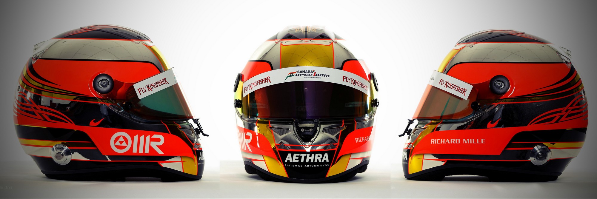 Шлем Жюля Бьянки на сезон 2012 года | 2012 helmet of Jules Bianchi