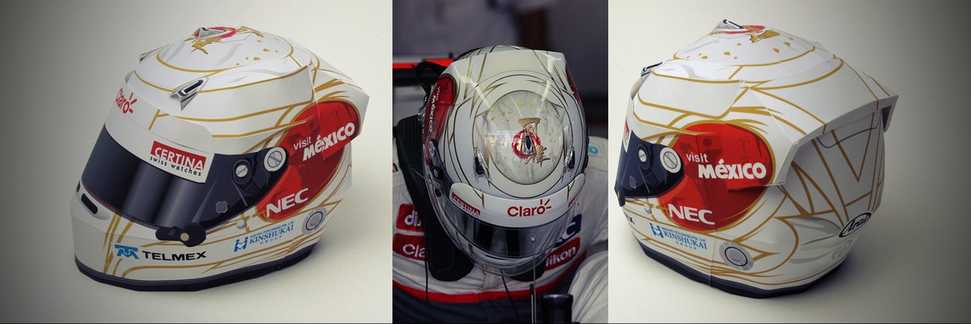 Шлем Камуи Кобаяши на Гран-При Японии 2012 года | 2012 Japanese Grand Prix helmet of Kamui Kobayashi