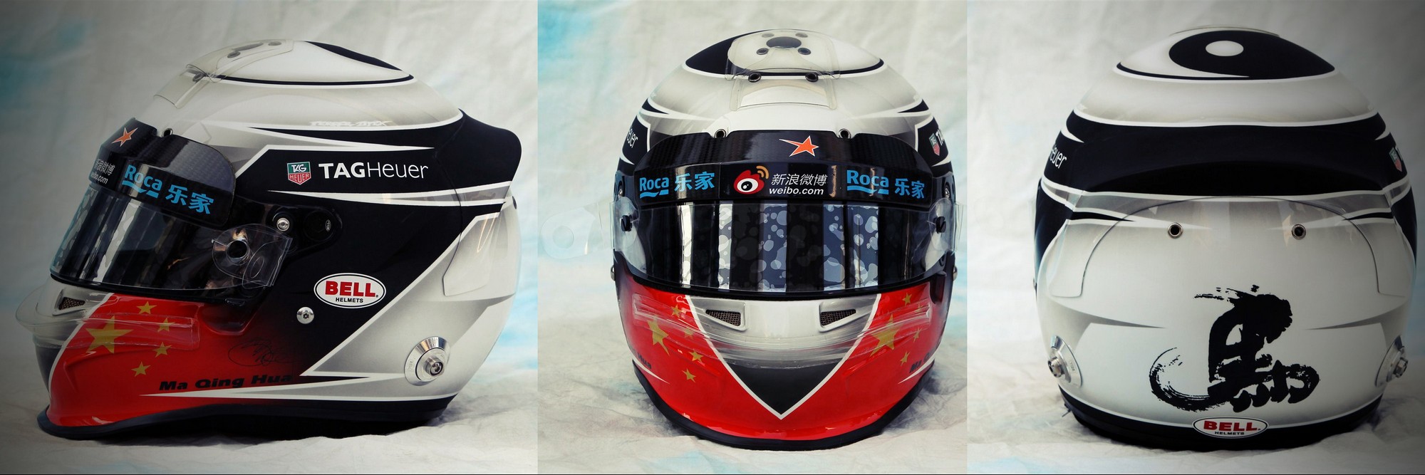 Шлем Ма Цин Хуа на сезон 2012 года | 2012 helmet of Qing Hua Ma