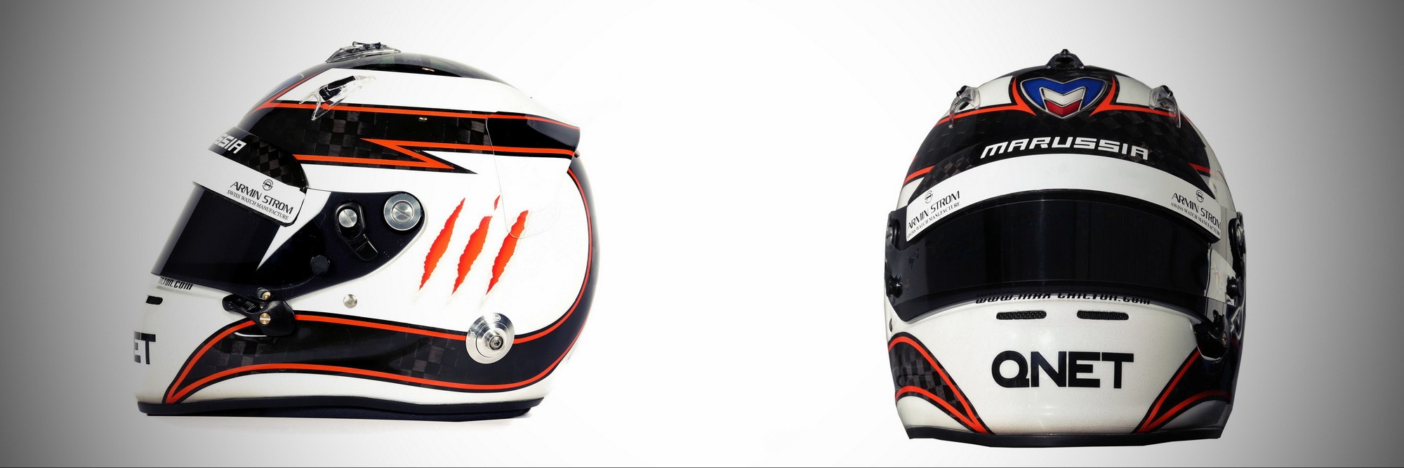 Шлем Макса Чилтона на сезон 2013 года | 2013 helmet of Max Chilton