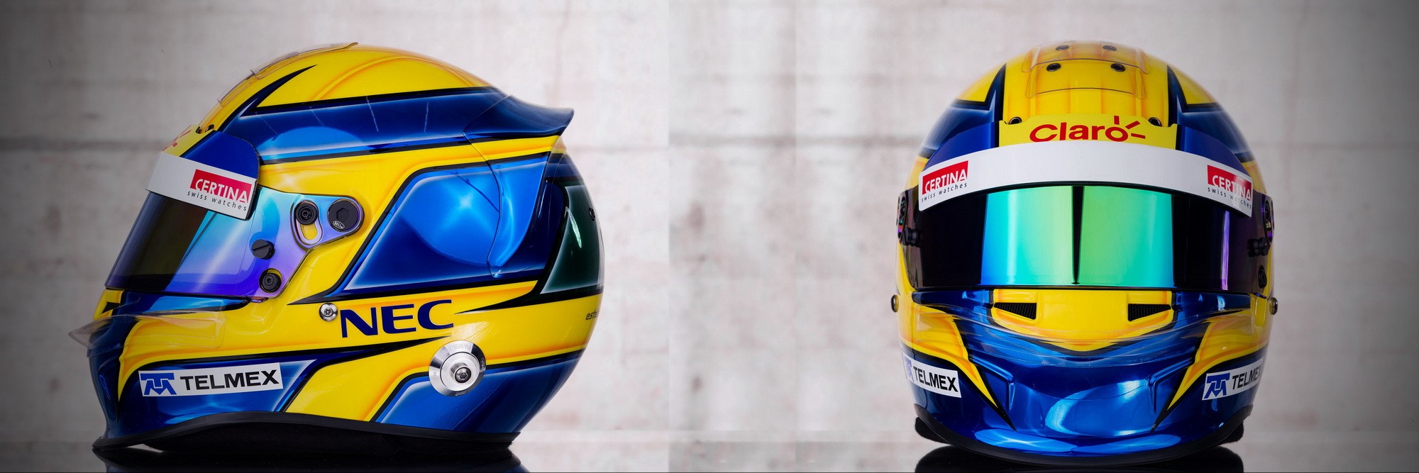 Шлем Эстебана Гутьерреса на сезон 2013 года | 2013 helmet of Esteban Gutierrez