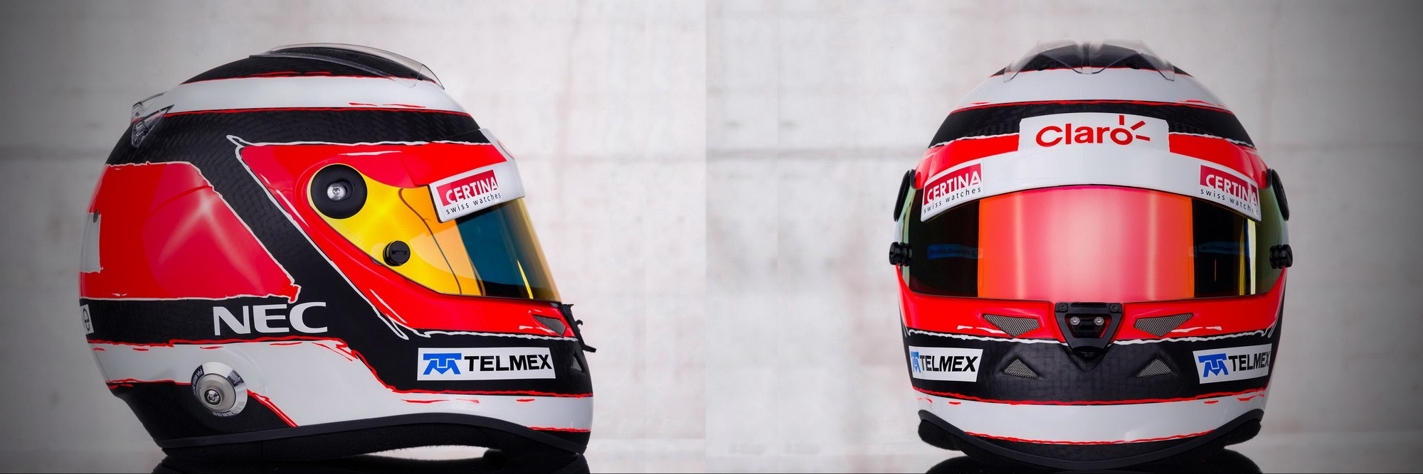 Шлем Нико Хюлькенберга на сезон 2013 года | 2013 helmet of Nico Hulkenberg