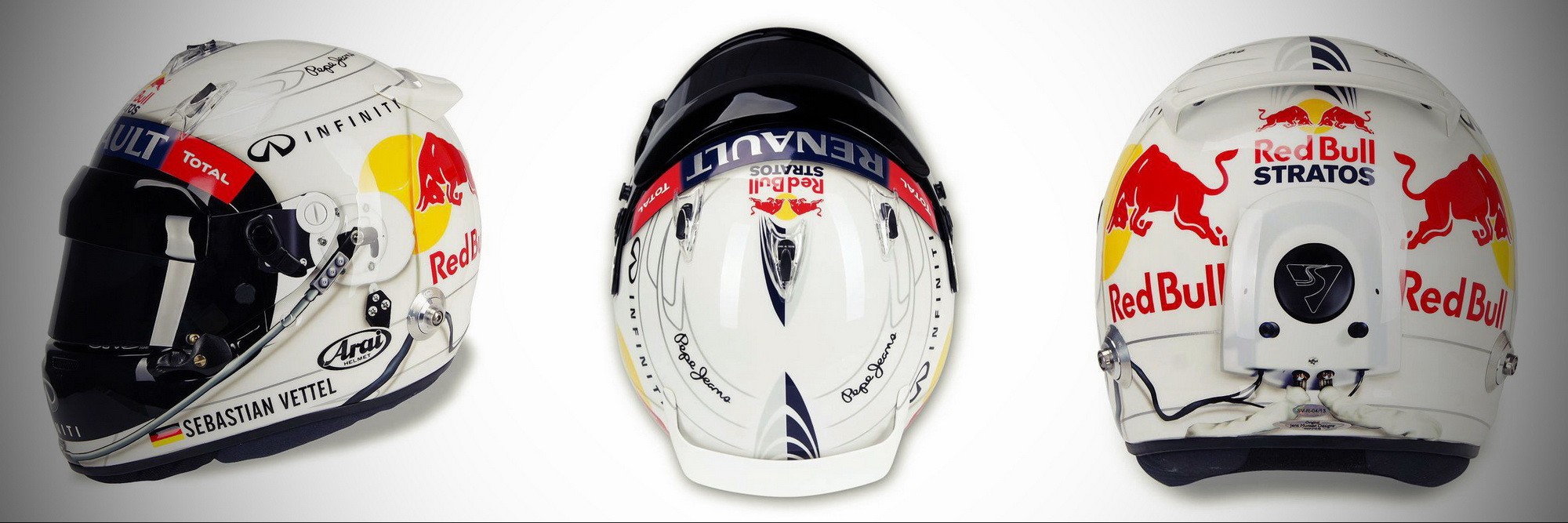 Шлем Себастьяна Феттеля на Гран-При Австралии 2013 | 2013 Australian Grand Prix helmet of Sebastian Vettel