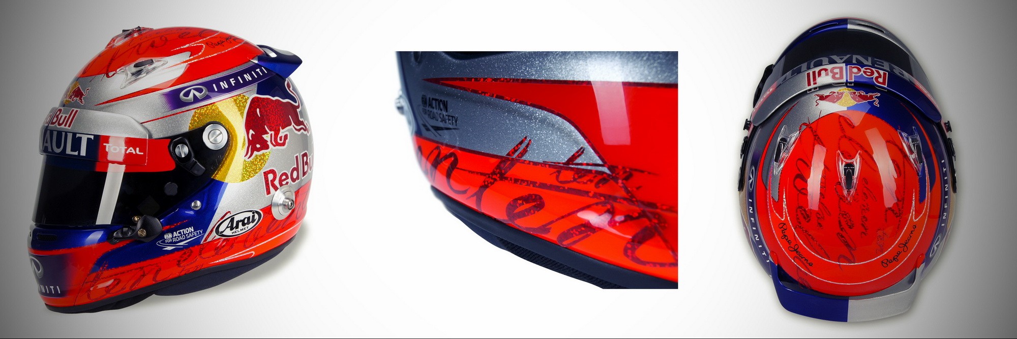 Шлем Себастьяна Феттеля на Гран-При Китая 2013 | 2013 Chinese Grand Prix helmet of Sebastian Vettel