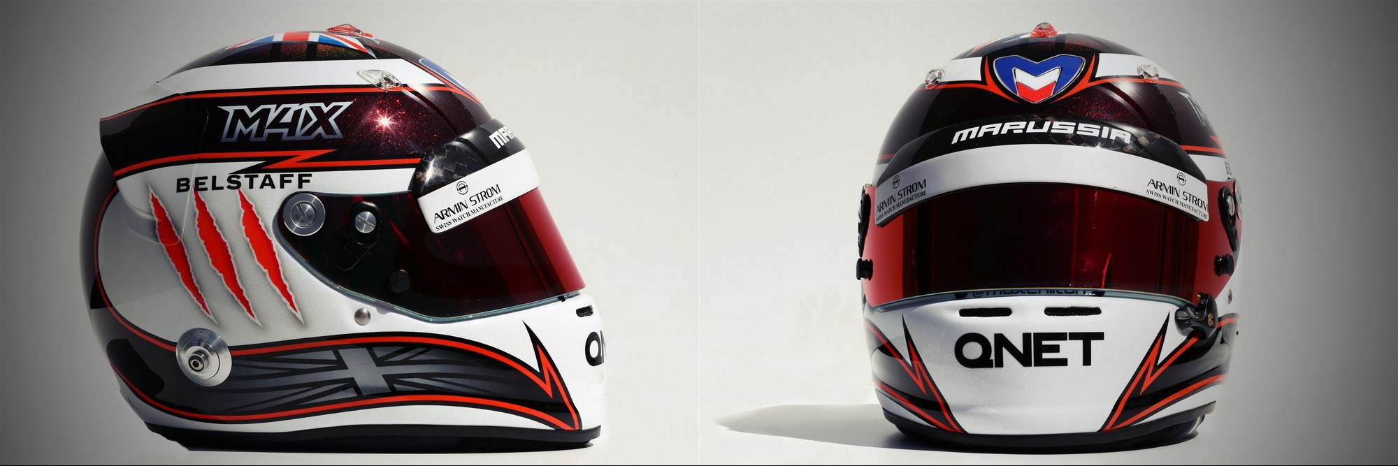 Шлем Макса Чилтона на сезон 2014 года | 2014 helmet of Max Chilton