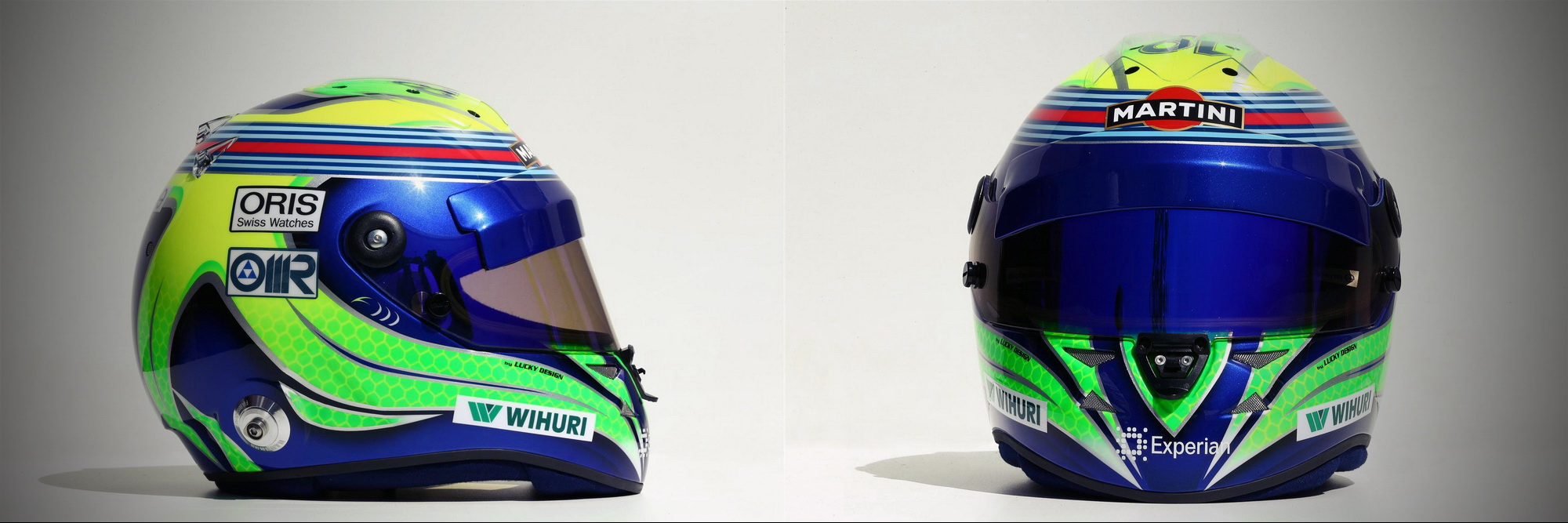 Шлем Фелипе Массы на сезон 2014 года | 2014 helmet of Felipe Massa