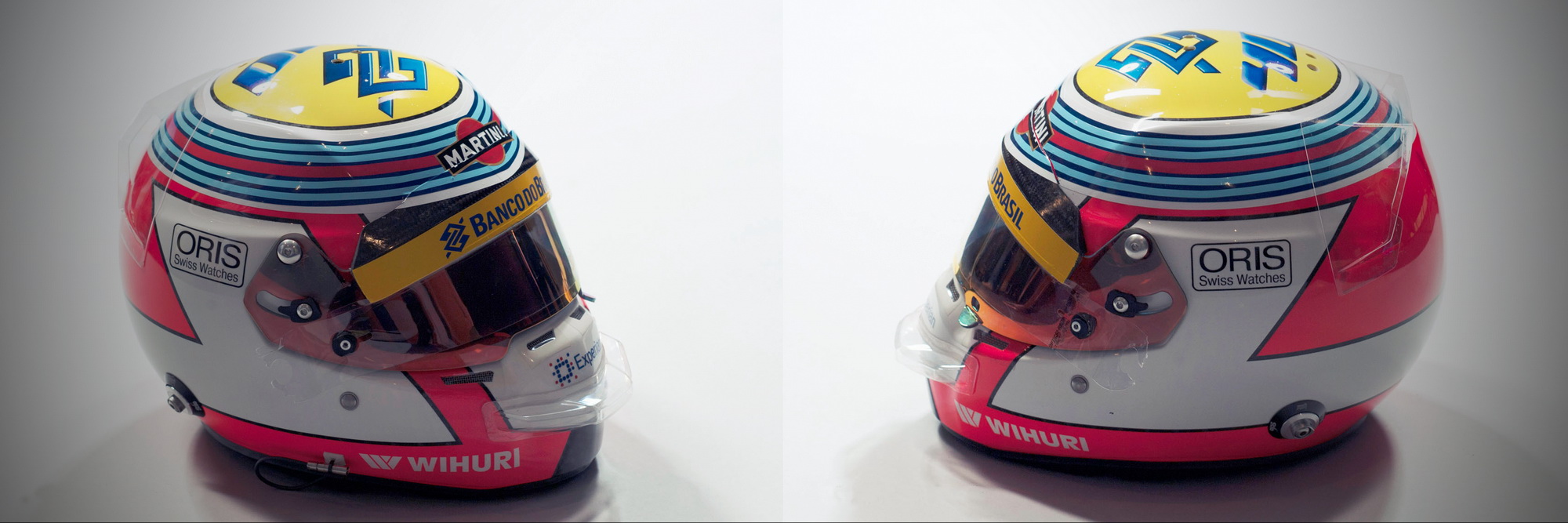 Шлем Фелипе Насра на сезон 2014 года | 2014 helmet of Felipe Nasr