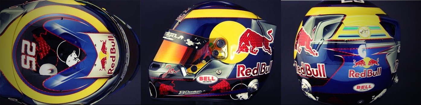 Шлем Жан-Эрика Верня на Гран-При Монако 2014 | 2014 Monaco Grand Prix helmet of Jean-Eric Vergne