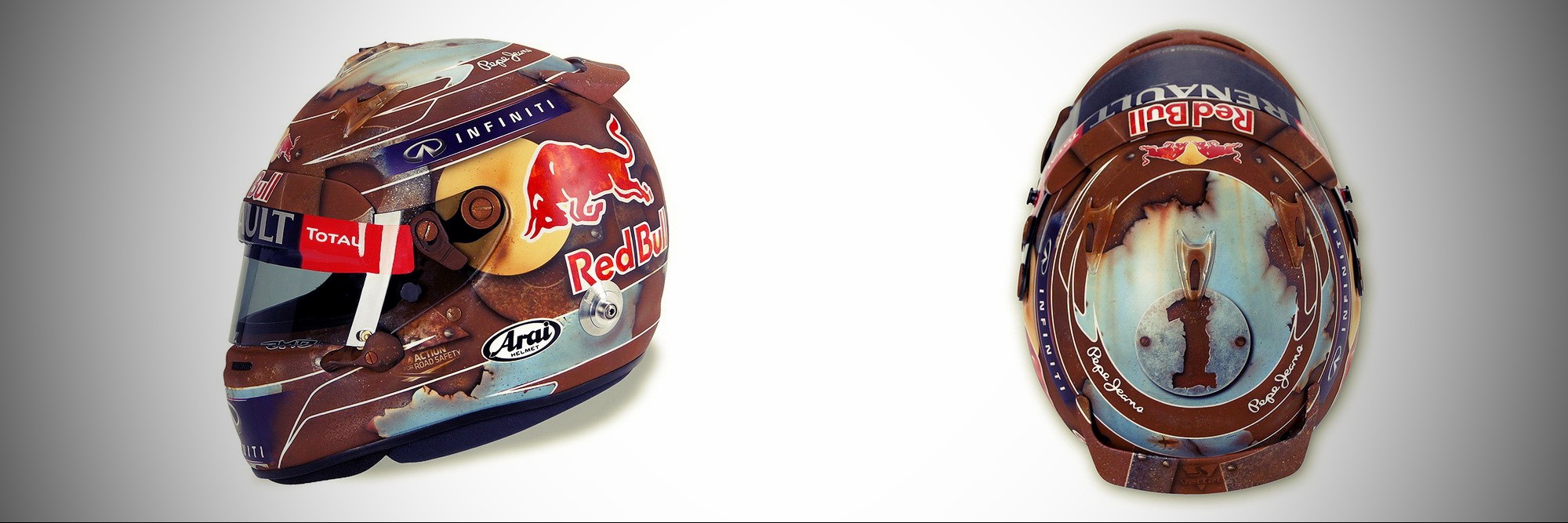 Шлем Себастьяна Феттеля на Гран-При Малайзии 2014 | 2014 Malaysian Grand Prix helmet of Sebastian Vettel