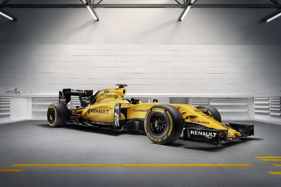 Новая ливрея команды Renault