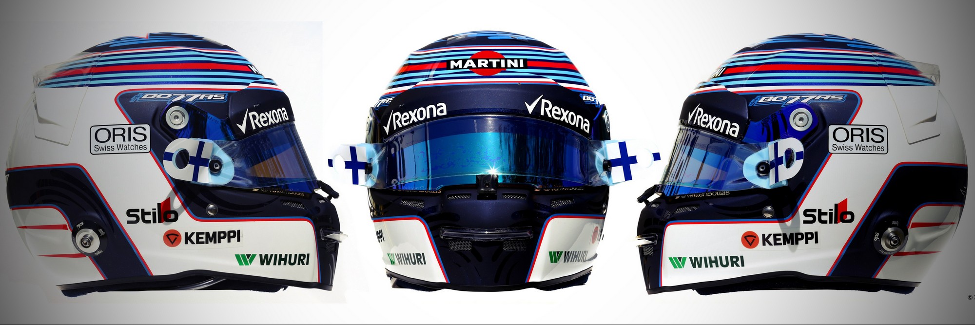 Шлем Валтерри Боттаса на сезон 2016 года | 2016 helmet of Valtteri Bottas