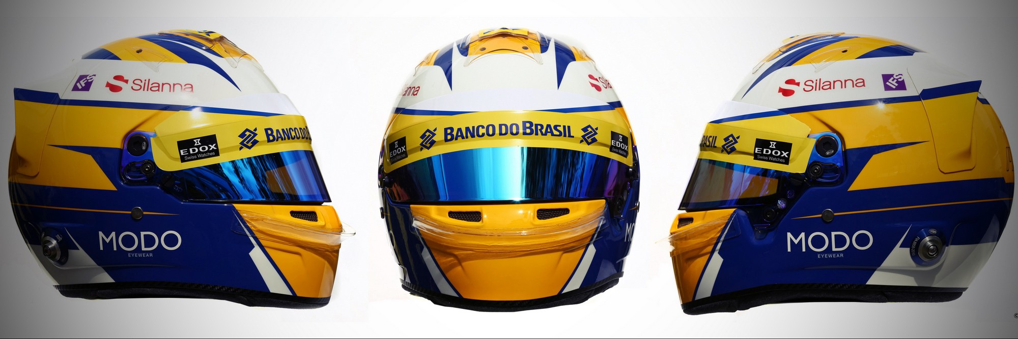 Шлем Маркуса Эрикссона на сезон 2016 года | 2016 helmet of Marcus Ericsson