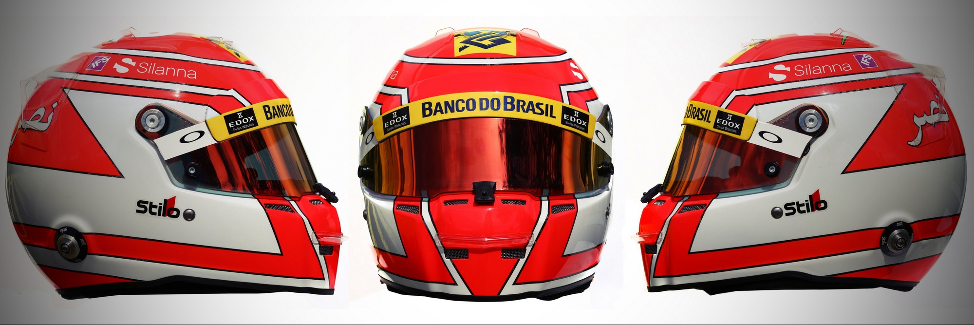 Шлем Фелипе Насра на сезон 2016 года | 2016 helmet of Felipe Nasr