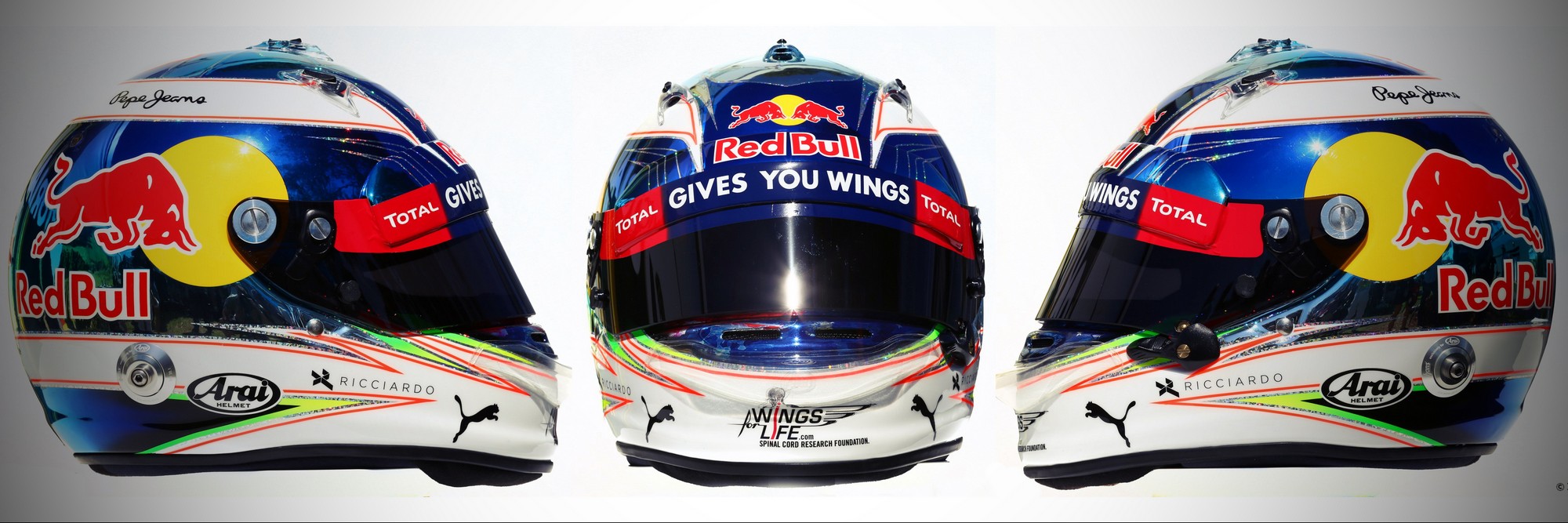 Шлем Даниэля Риккьярдо на сезон 2016 года | 2016 helmet of Daniel Ricciardo