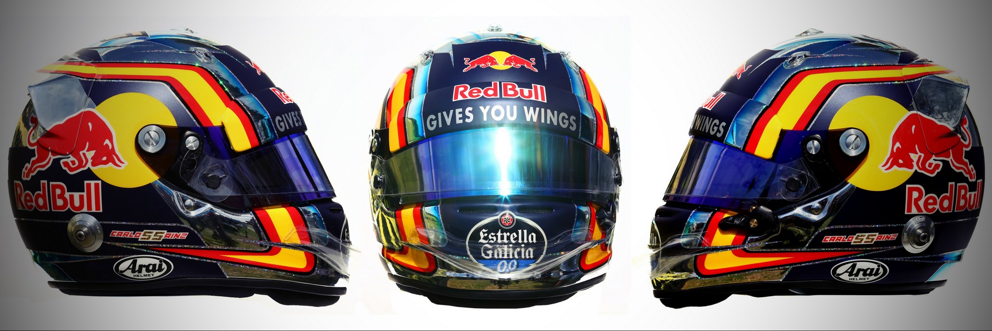 Шлем Карлоса Сайнца-младшего на сезон 2016 года | 2016 helmet of Carlos Sainz, Jr