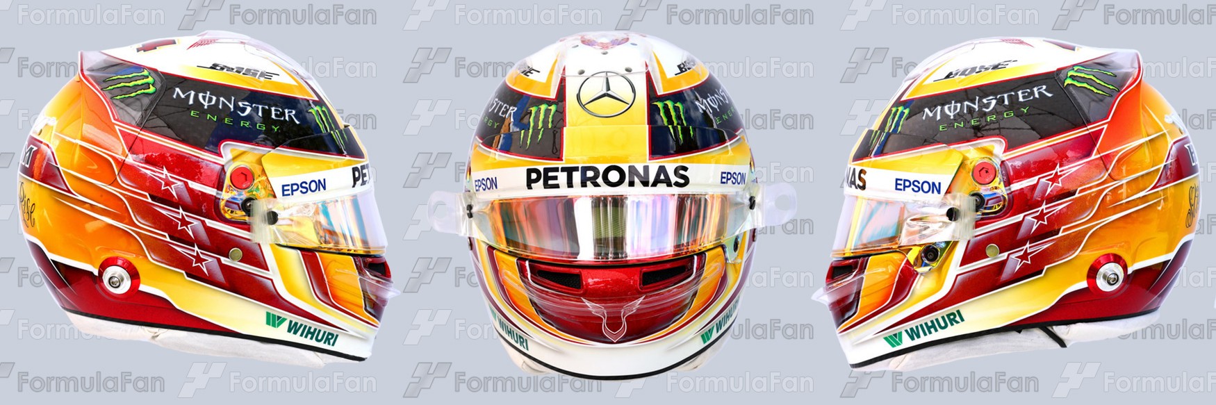 Шлем Льюиса Хэмилтона на сезон 2017 года | 2017 helmet of Lewis Hamilton
