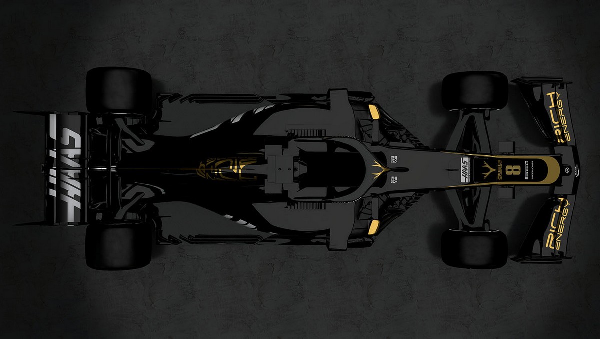 Новая ливрея команды Rich Energy Haas F1 Team